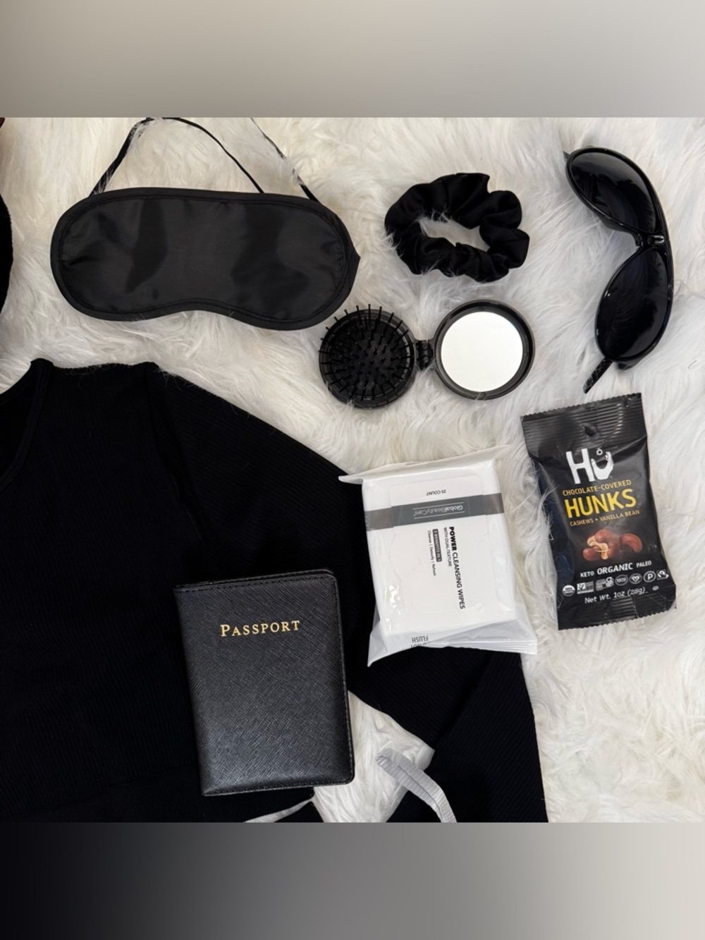 Travel Comfort Bundle Black on Black  ✈️ Athleisure Legging + Accessory Set - Picture 4 of 11